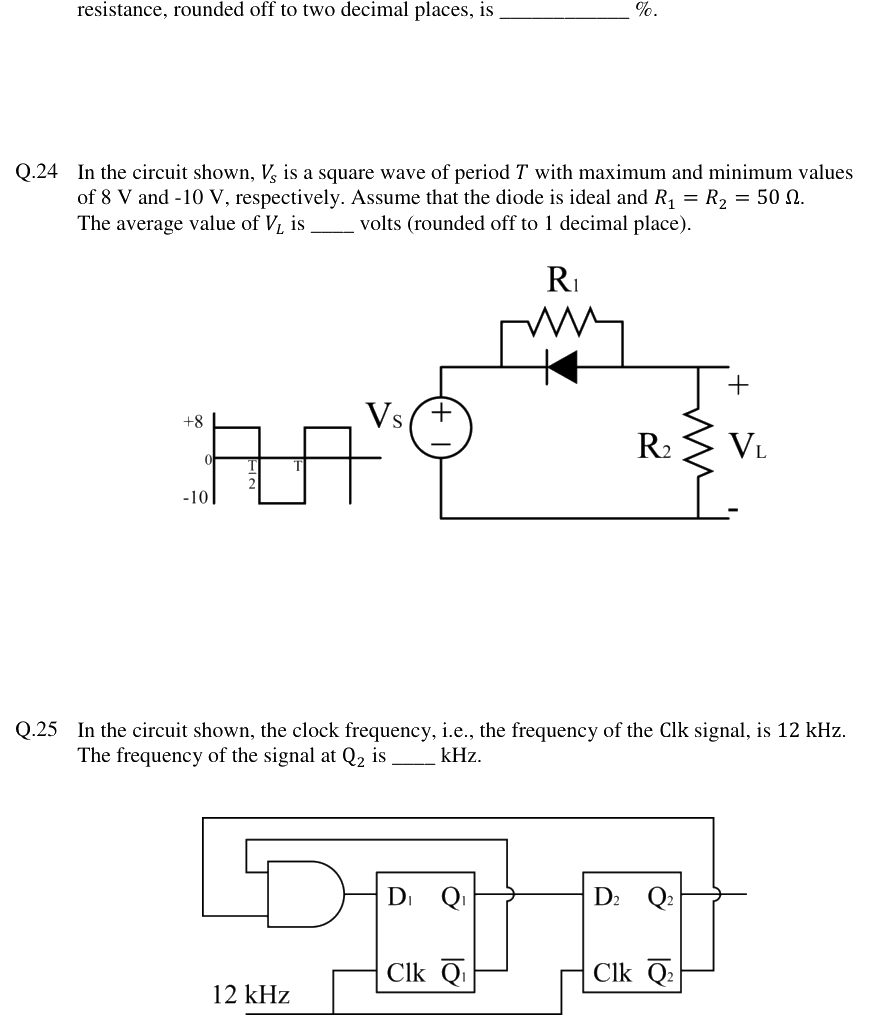Figure context for GATE 2019 Q24