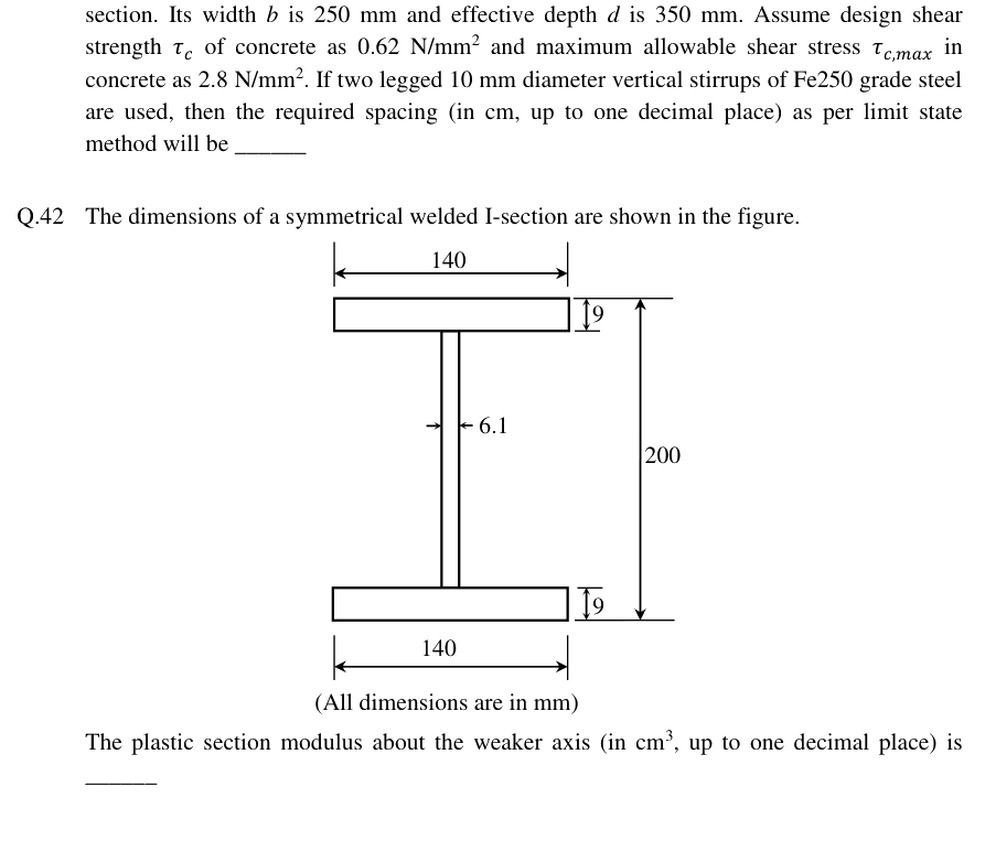 Figure context for GATE 2018 Q42