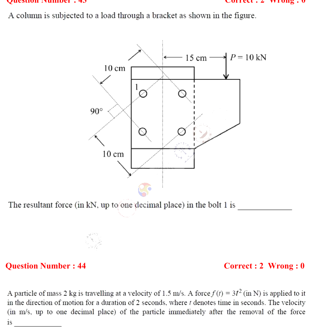 Figure context for GATE 2018 Q43