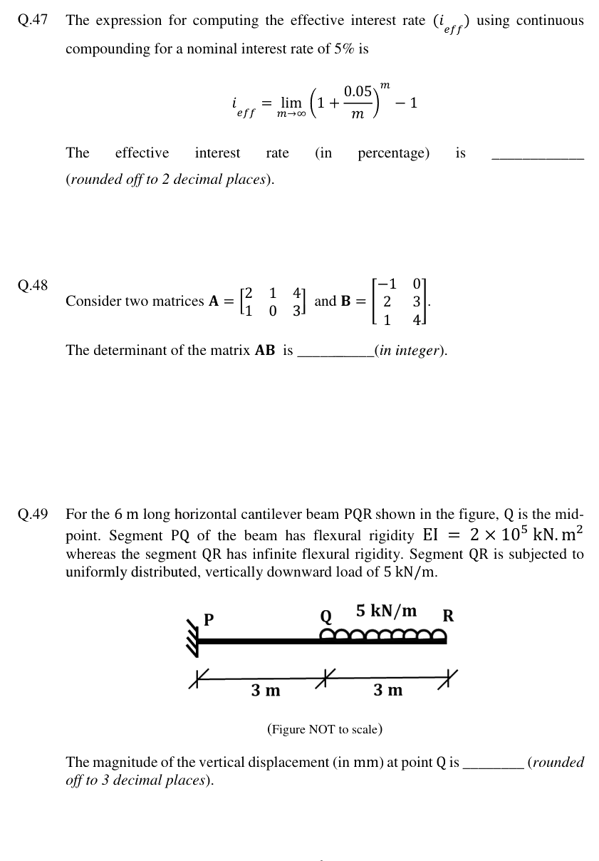 Figure context for GATE 2024 Q49