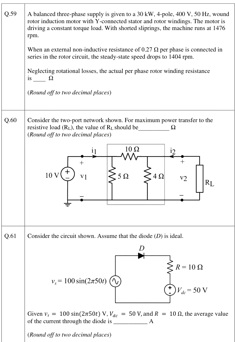 Figure context for GATE 2026 Q61