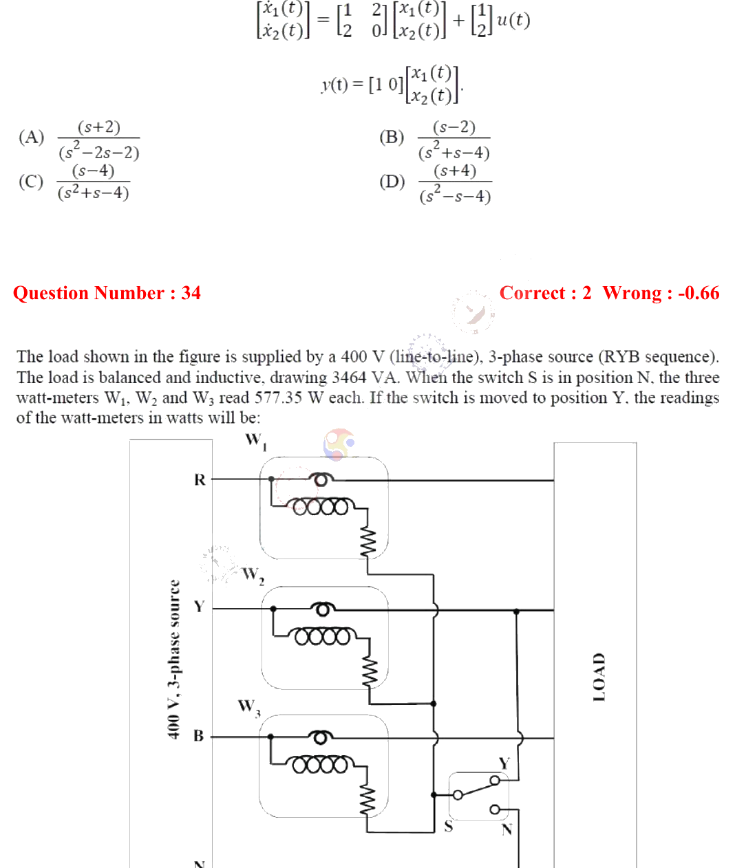 Figure context for GATE 2018 Q34