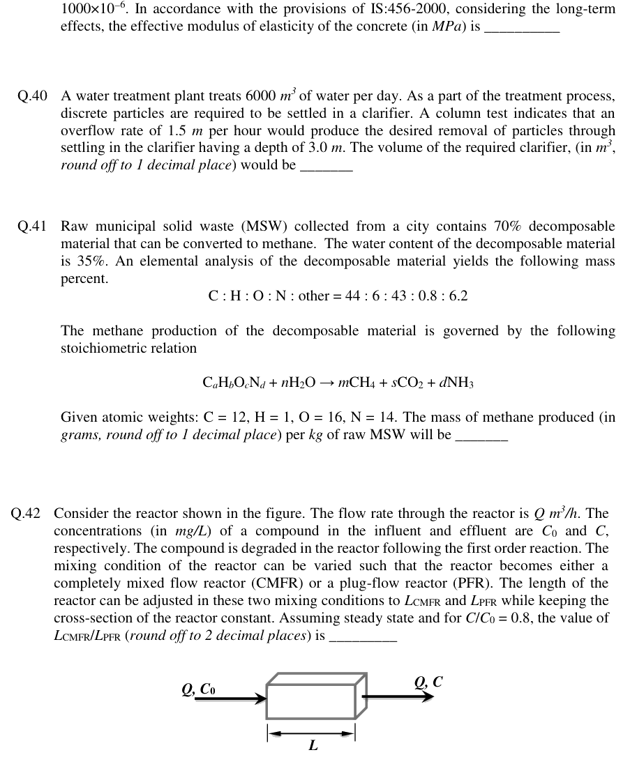 Figure context for GATE 2019 Q42