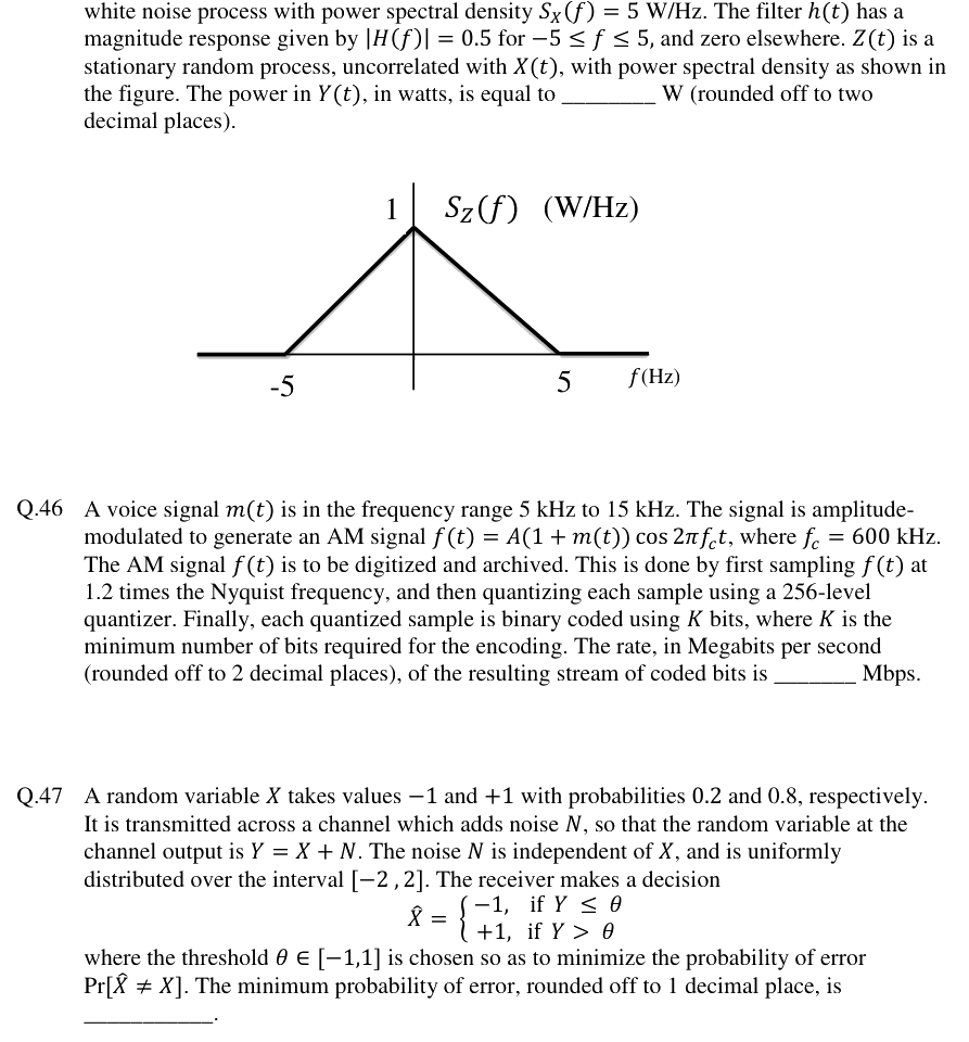 Figure context for GATE 2019 Q45