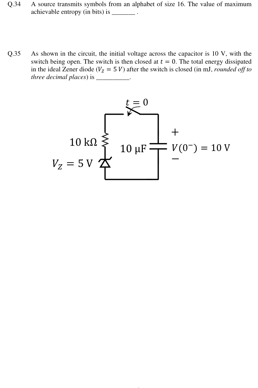 Figure context for GATE 2024 Q35