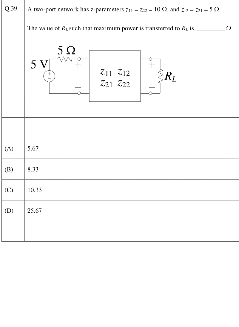 Figure context for GATE 2026 Q39