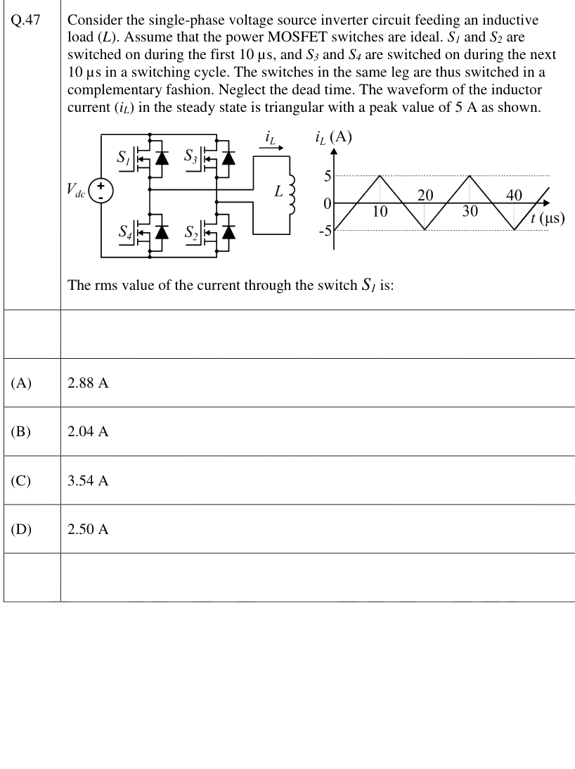 Figure context for GATE 2026 Q47