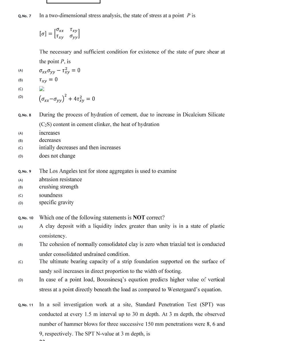 Figure context for GATE 2020 Q7