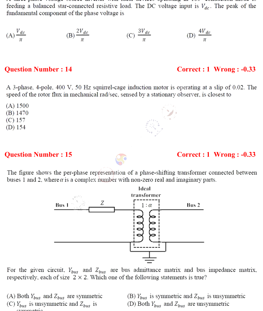Figure context for GATE 2018 Q15