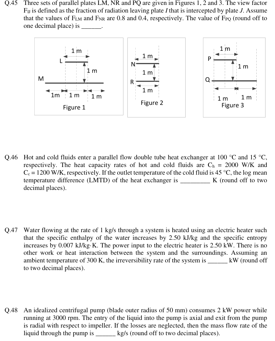 Figure context for GATE 2019 Q45
