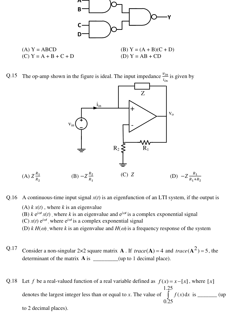 Figure context for GATE 2018 Q14