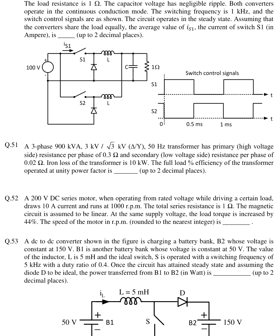 Figure context for GATE 2018 Q50