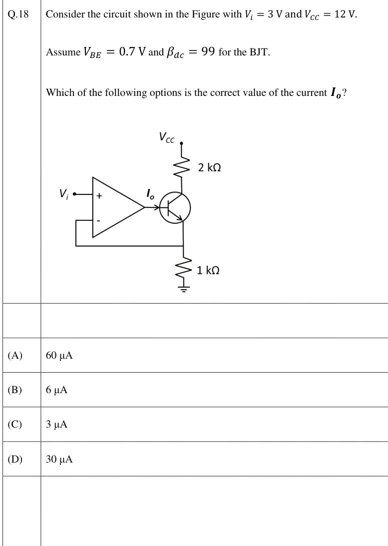 Figure context for GATE 2026 Q18