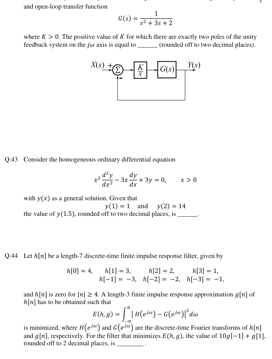 Figure context for GATE 2019 Q42