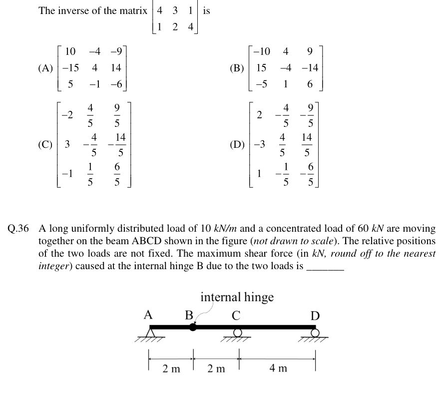 Figure context for GATE 2019 Q36